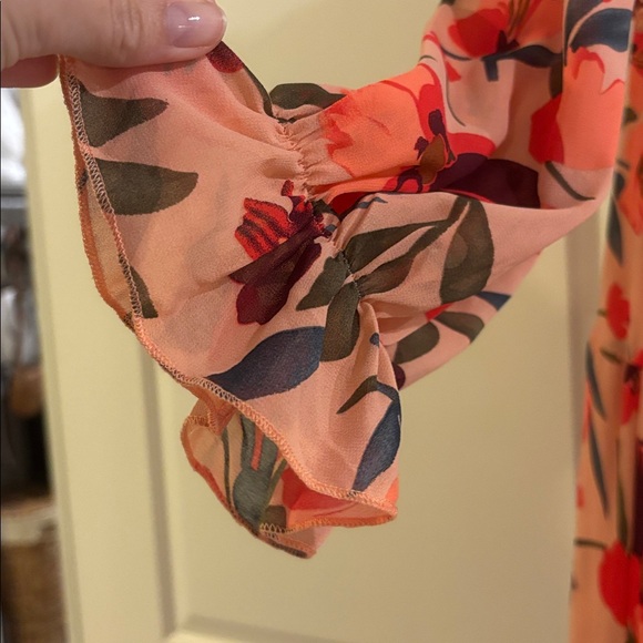 Floral Ruffle Dress - Picture 4 of 4